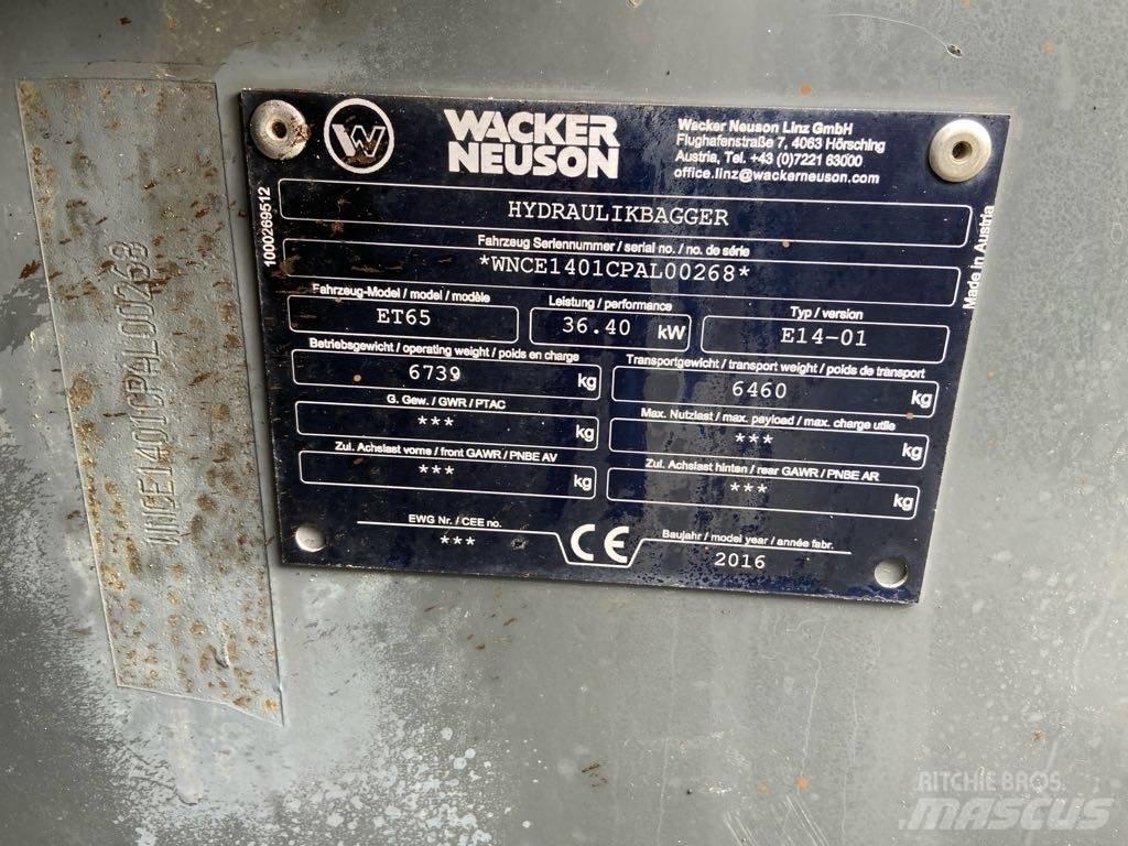 Wacker Neuson ET65 Pelle sur chenilles