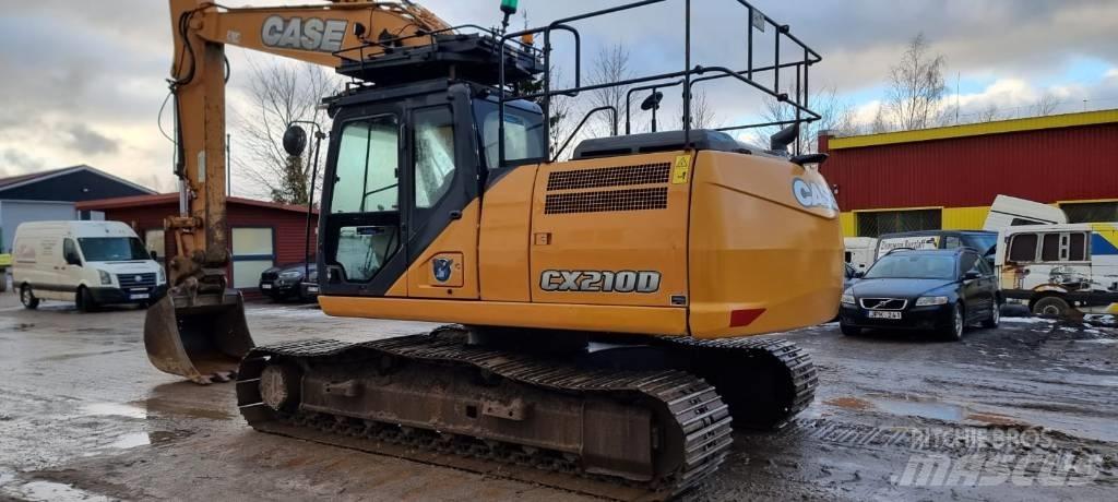 CASE CX 210 D Pelle sur chenilles