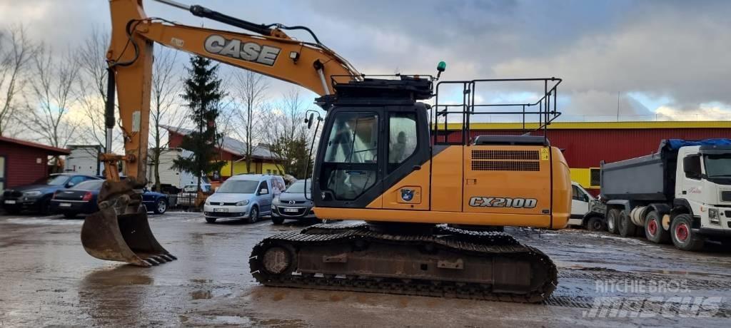 CASE CX 210 D Pelle sur chenilles