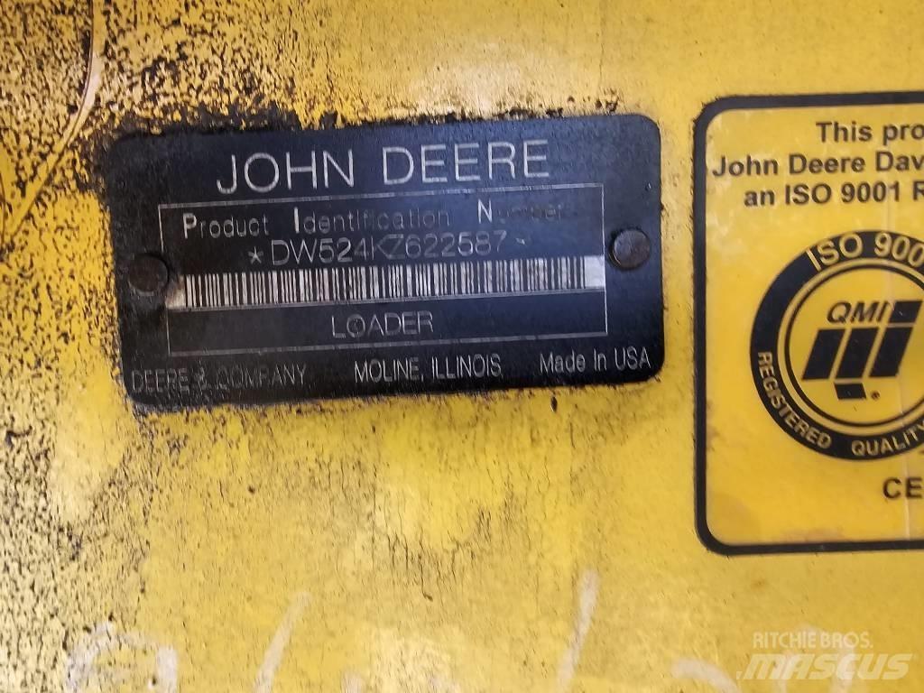 John Deere 524 K Chargeuse sur pneus