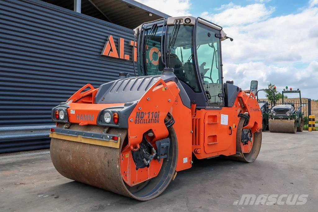 Hamm HD+ 110I VO Rouleaux tandem