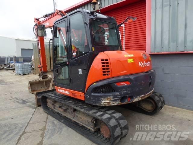 Kubota KX 080-4 Mini pelle 7t-12t