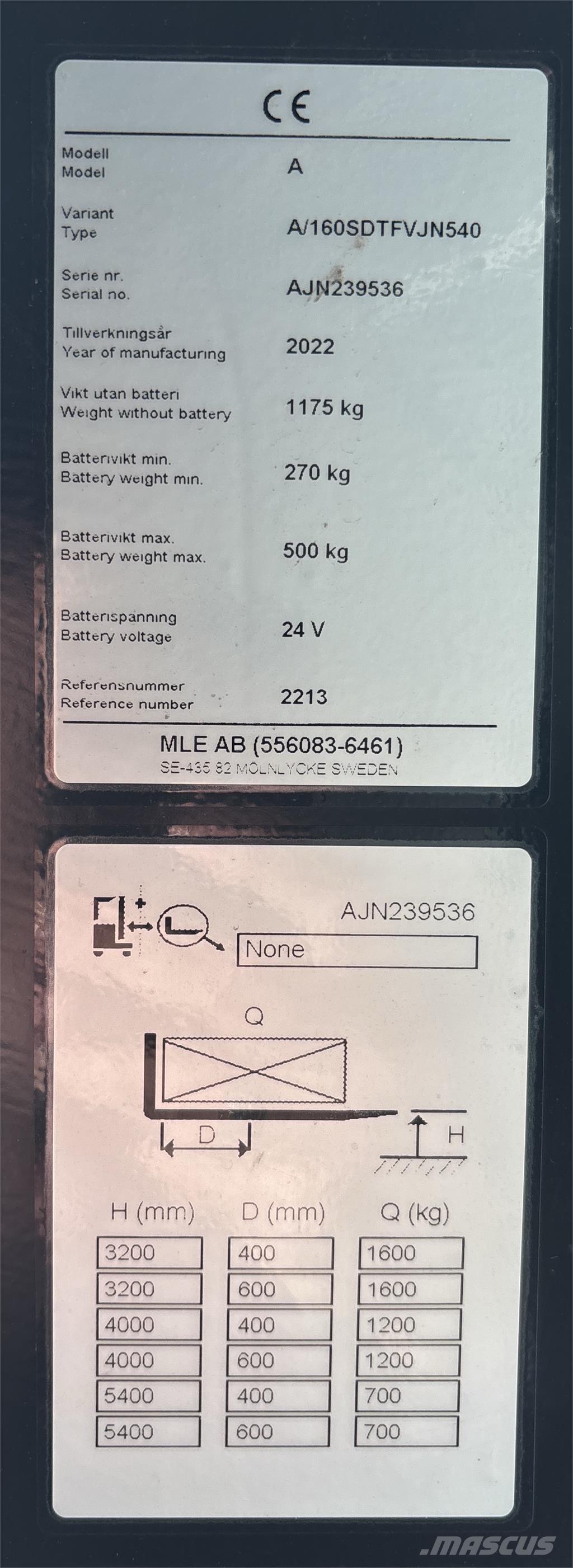 Atlet A160 Gerbeurs Automoteurs