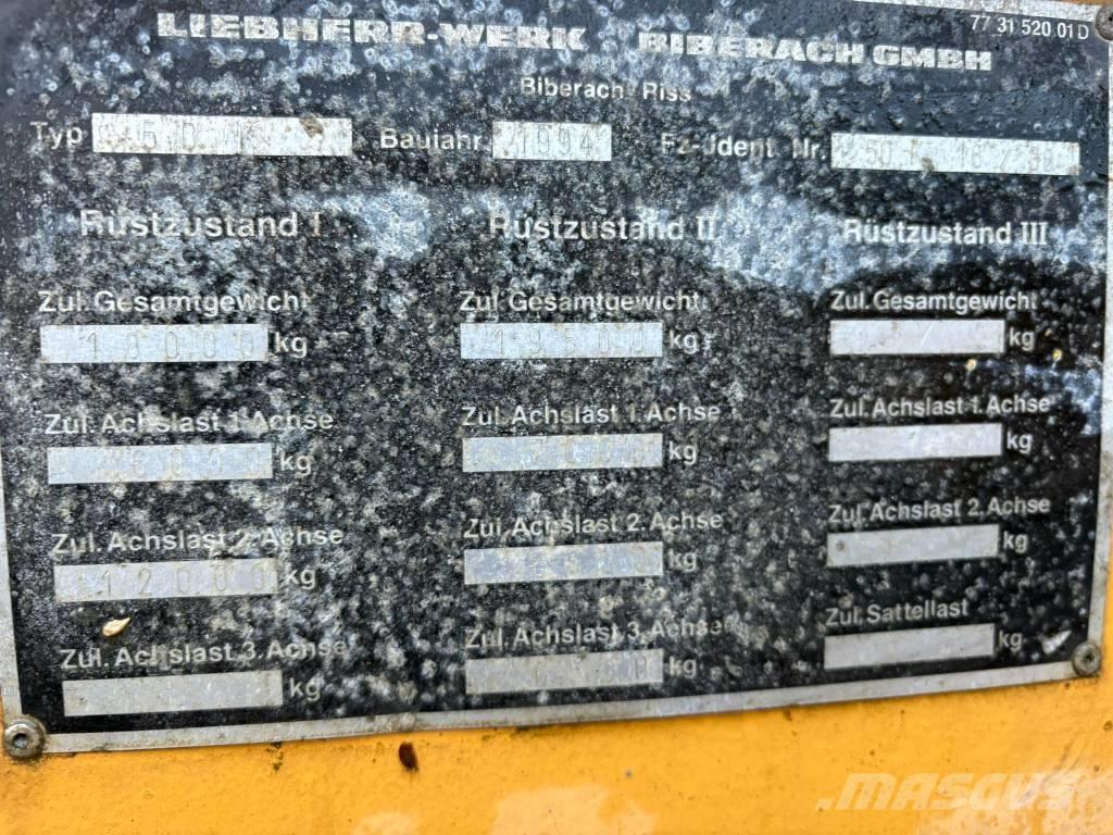 Liebherr 50 K Grue à tour