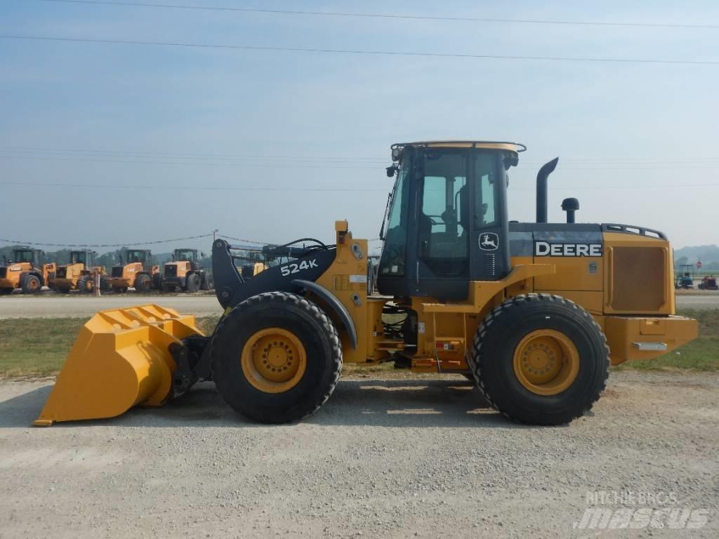 John Deere 524K Chargeuse sur pneus