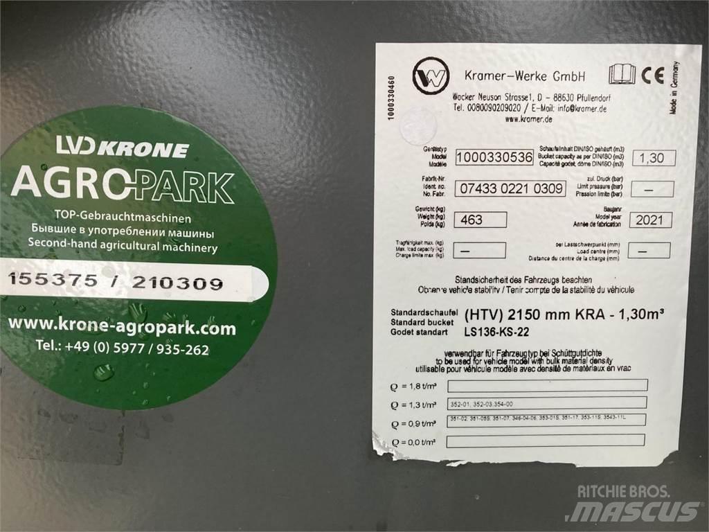 Kramer HVF 2,15m Accessoires chargeur frontal