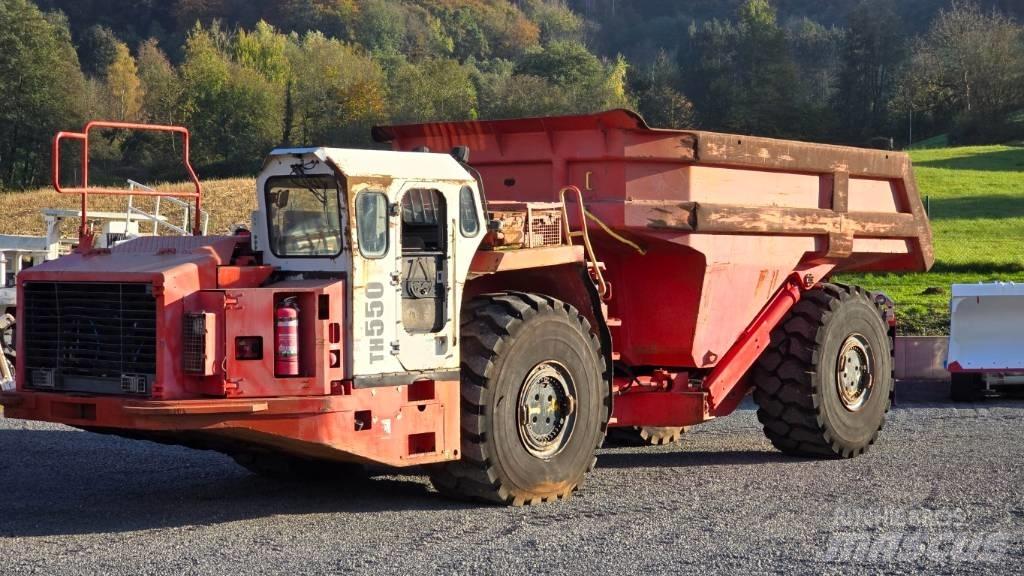 Sandvik TH550 Tombereau souterrain articulé