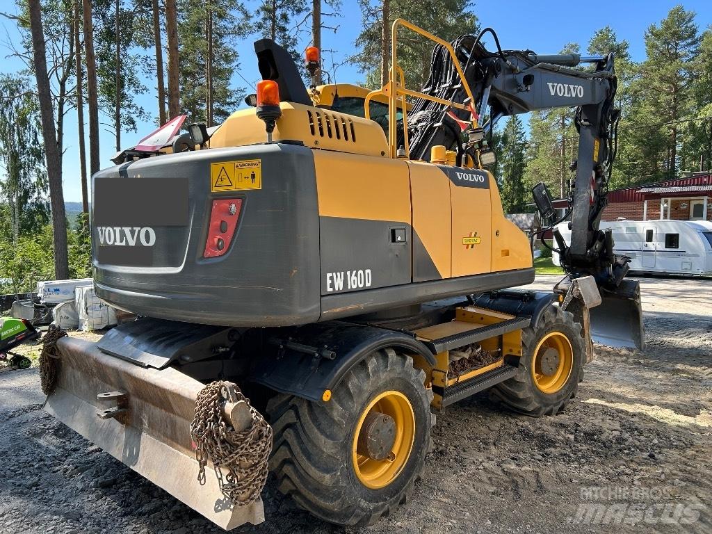 Volvo EW 160 D Pelle sur pneus