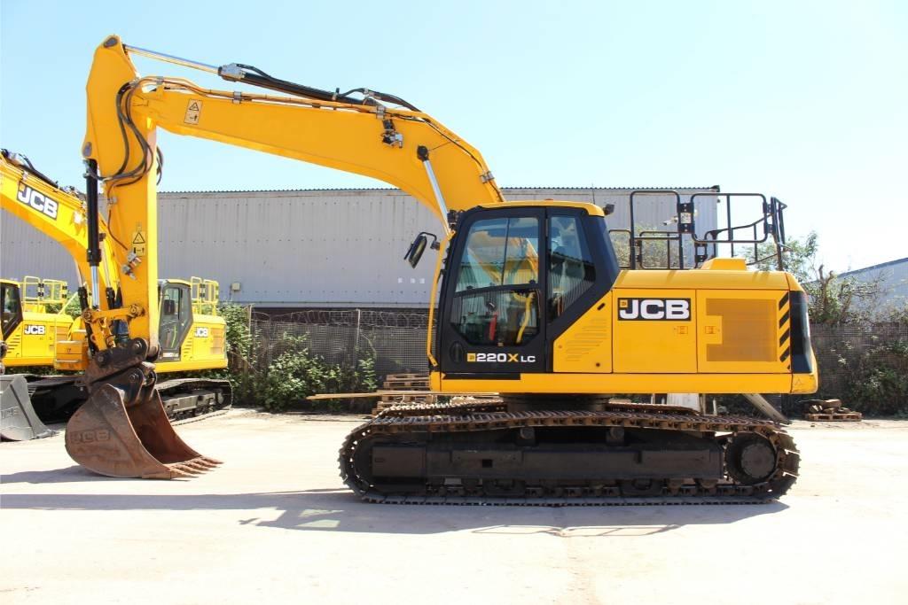 JCB 220X LC Pelle sur chenilles