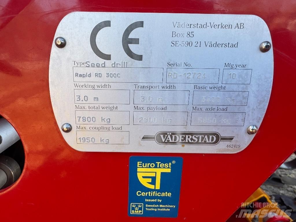 Väderstad Rapid 300C Semoir combiné