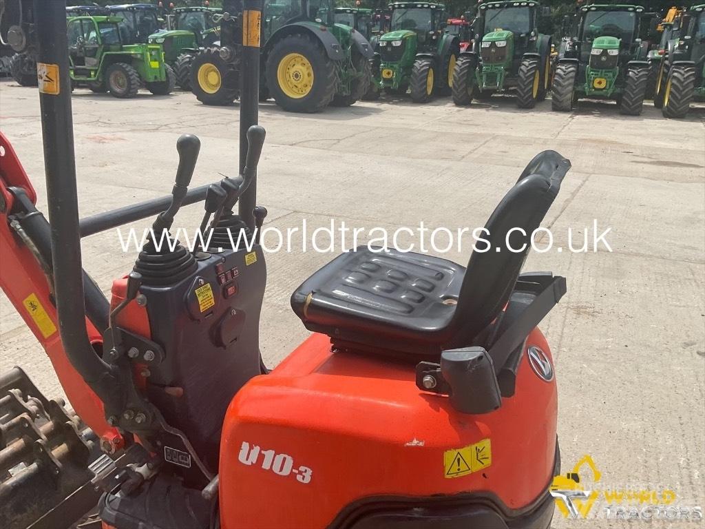 Kubota U 10-3 Mini pelle < 7t