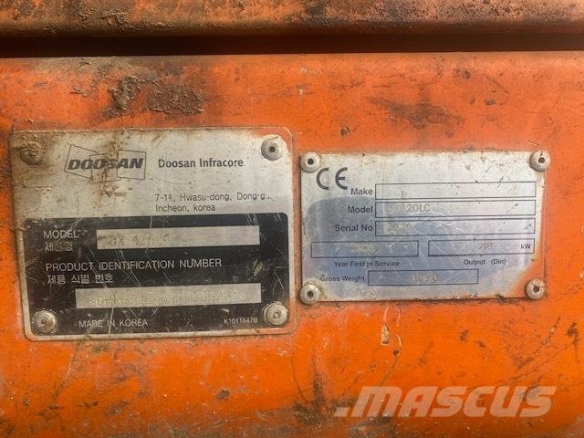 Doosan DX 420 LC Pelle sur chenilles