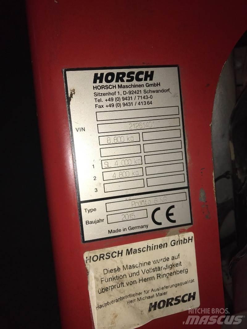 Horsch Pronto 6  KR Semoir combiné