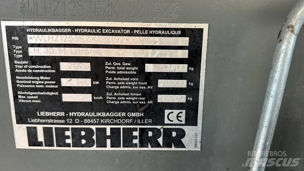 Liebherr LH 30 M Pelle à déchets