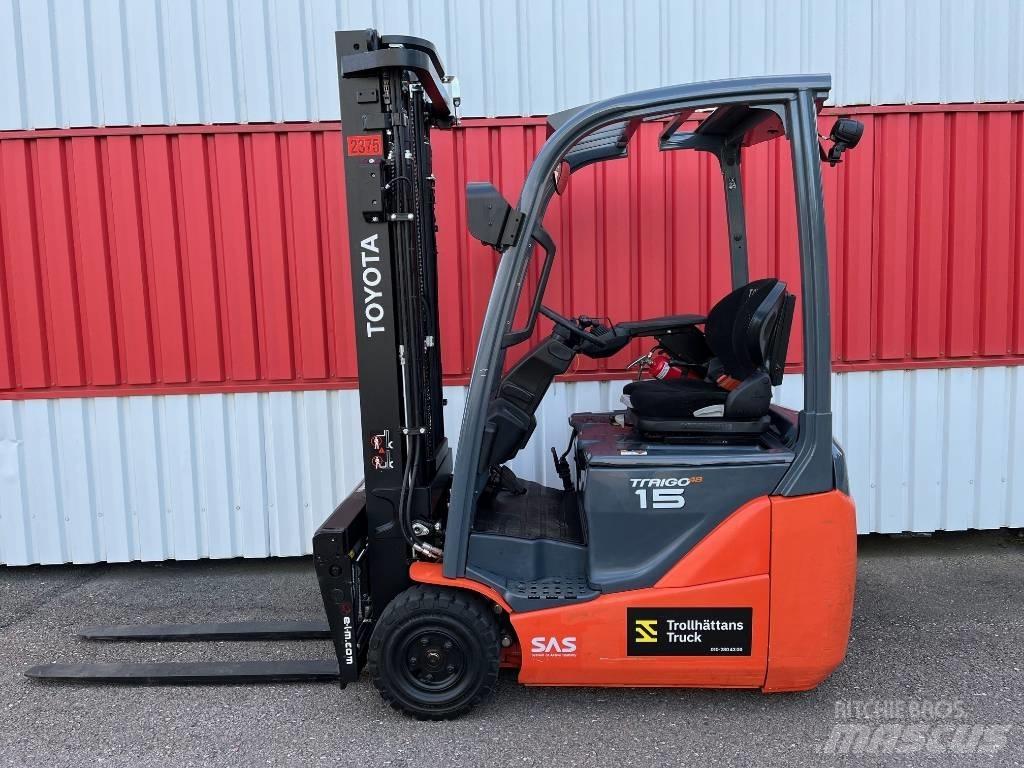 Toyota 8 FB E 15 Chariots élévateurs électriques