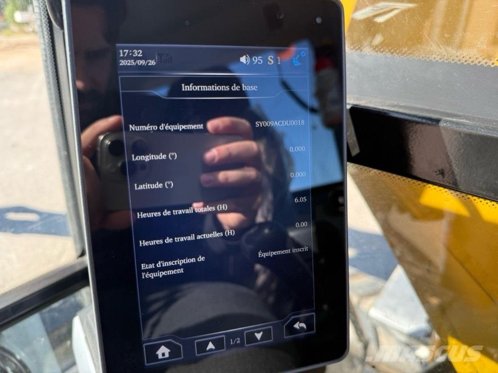 Sany SY 95 C Pelle sur chenilles