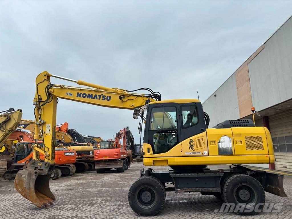 Komatsu PW 180-7 Pelle sur pneus