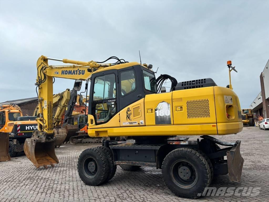 Komatsu PW 180-7 Pelle sur pneus