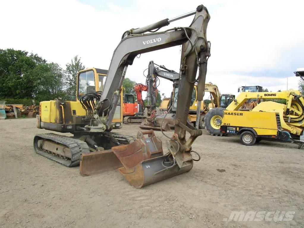 Volvo EC 70  ECR 88 Mini pelle 7t-12t