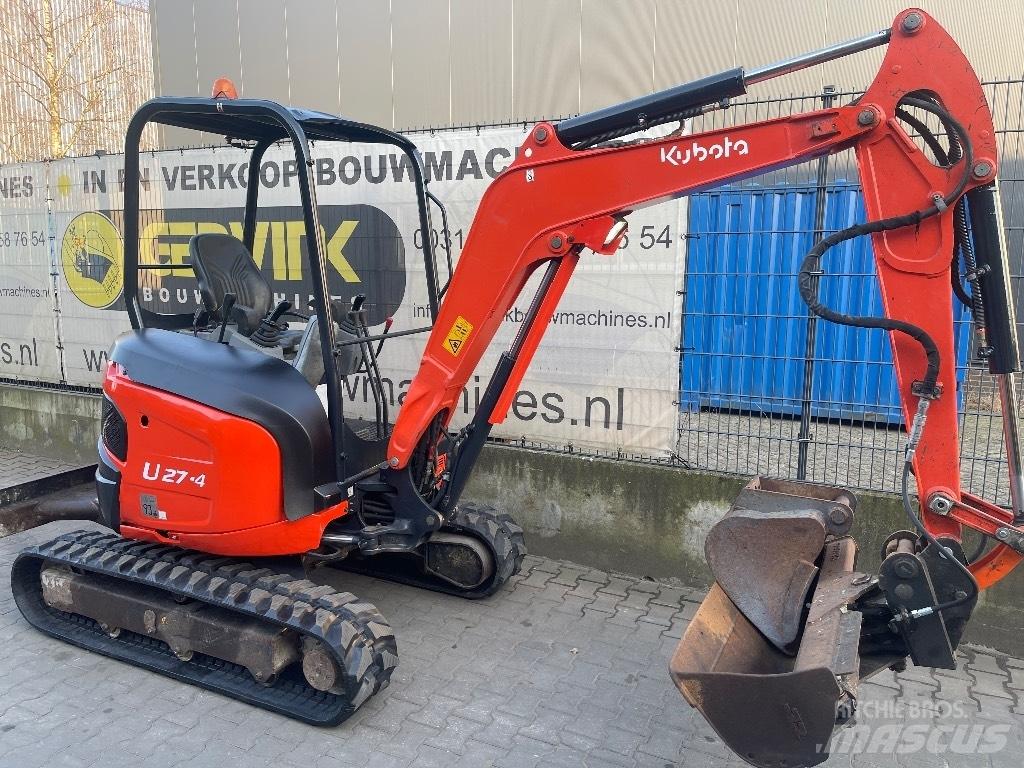 Kubota U 27-4 Mini pelle < 7t