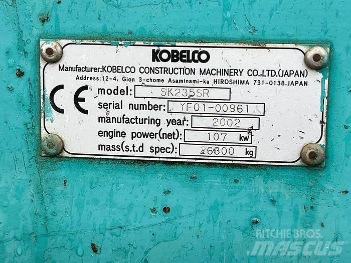 Kobelco SK235 SR Pelle spéciale
