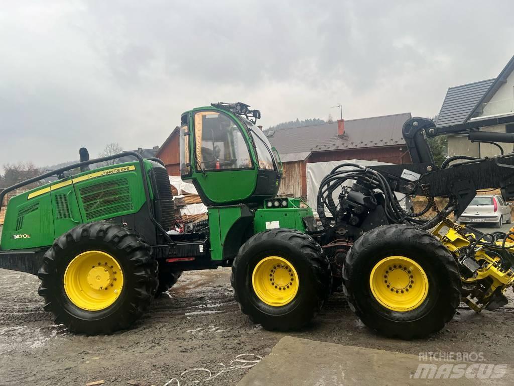 John Deere 1470 E Abatteuse