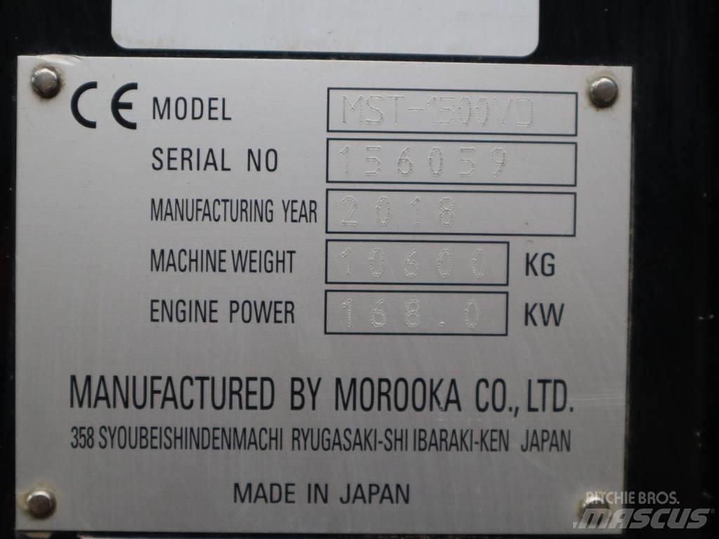 Morooka MST 1500 V D Tombereau sur chenilles