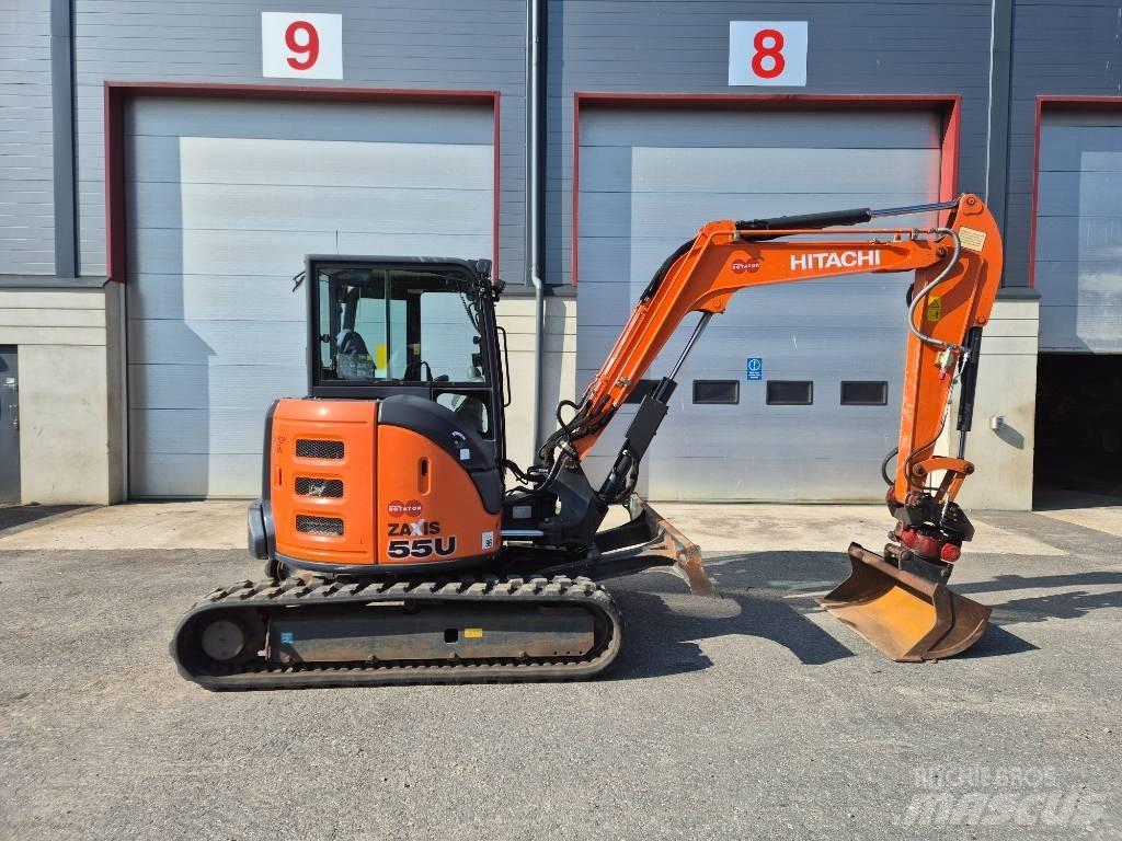 Hitachi ZX55U-5 Mini pelle < 7t