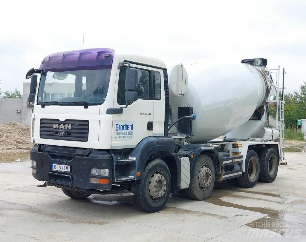 MAN TGA 35.400 Camion malaxeur