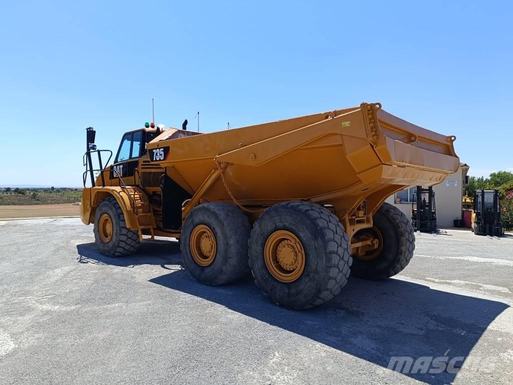 CAT 735 Tombereau articulé