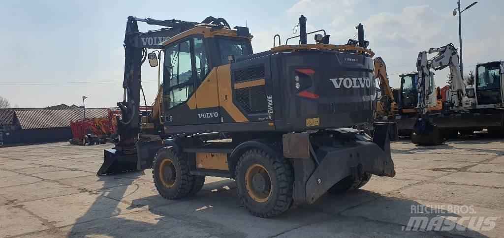 Volvo EW 160 E Pelle sur pneus
