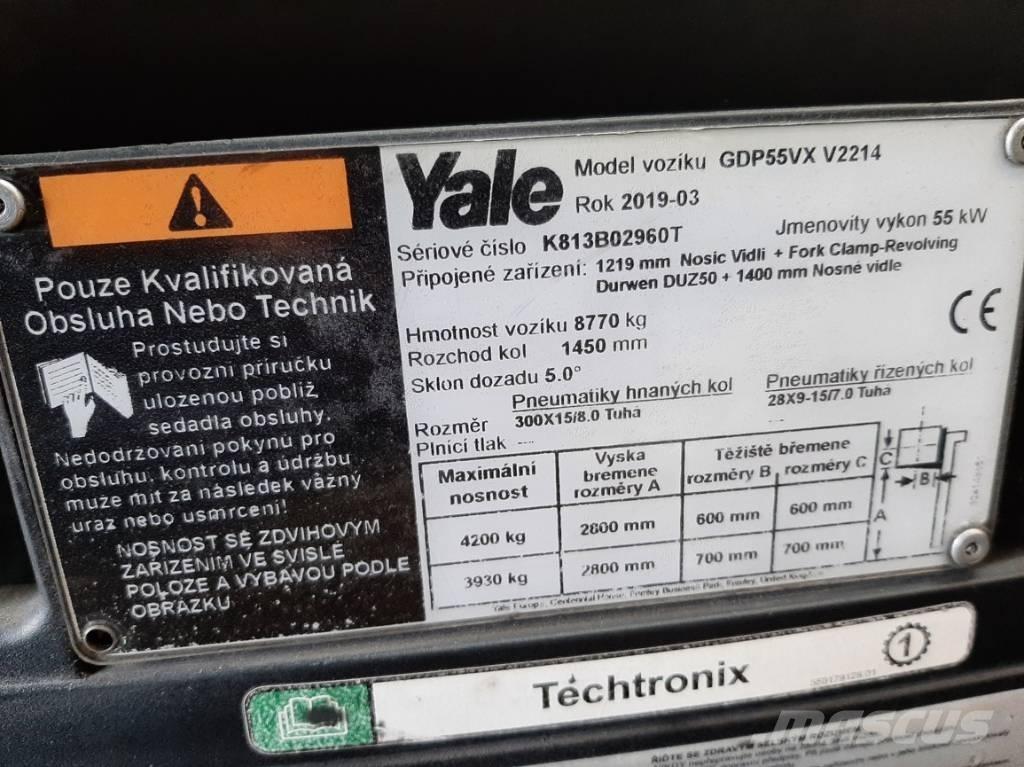 Yale GDP 55 VX Chariots diesel