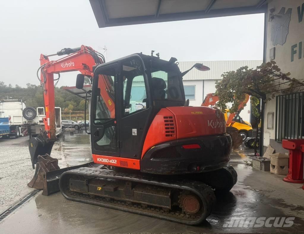 Kubota KX 080 Mini pelle 7t-12t