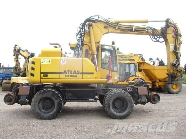 Atlas 1604 ZW Pelle sur pneus