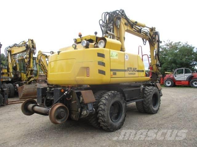 Atlas 1604 ZW Pelle sur pneus