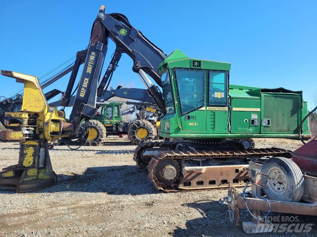 John Deere 853 Abatteuse groupeuse