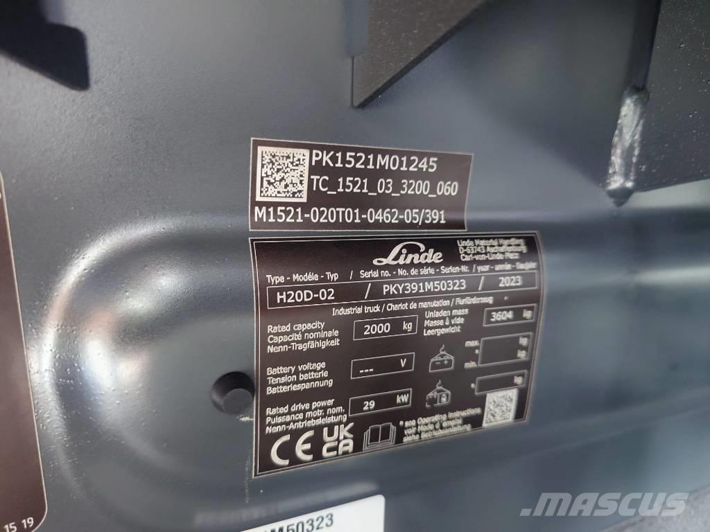 Linde H 20 D Chariots diesel