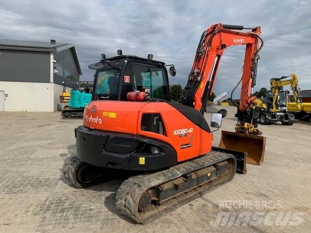 Kubota KX 080-4 Mini pelle 7t-12t