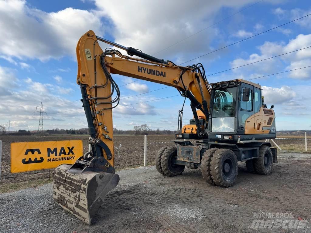 Hyundai HW140 Pelle sur pneus