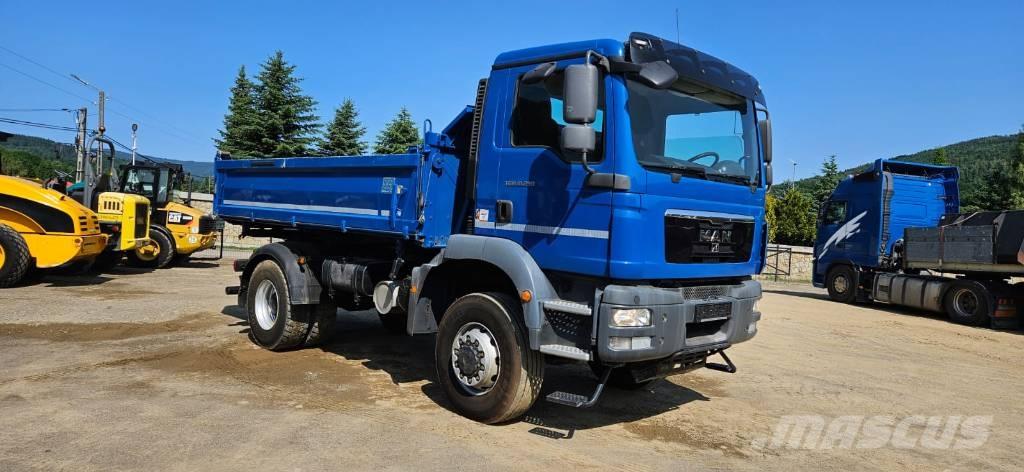 MAN TGM 18.290 4X4 Camion benne