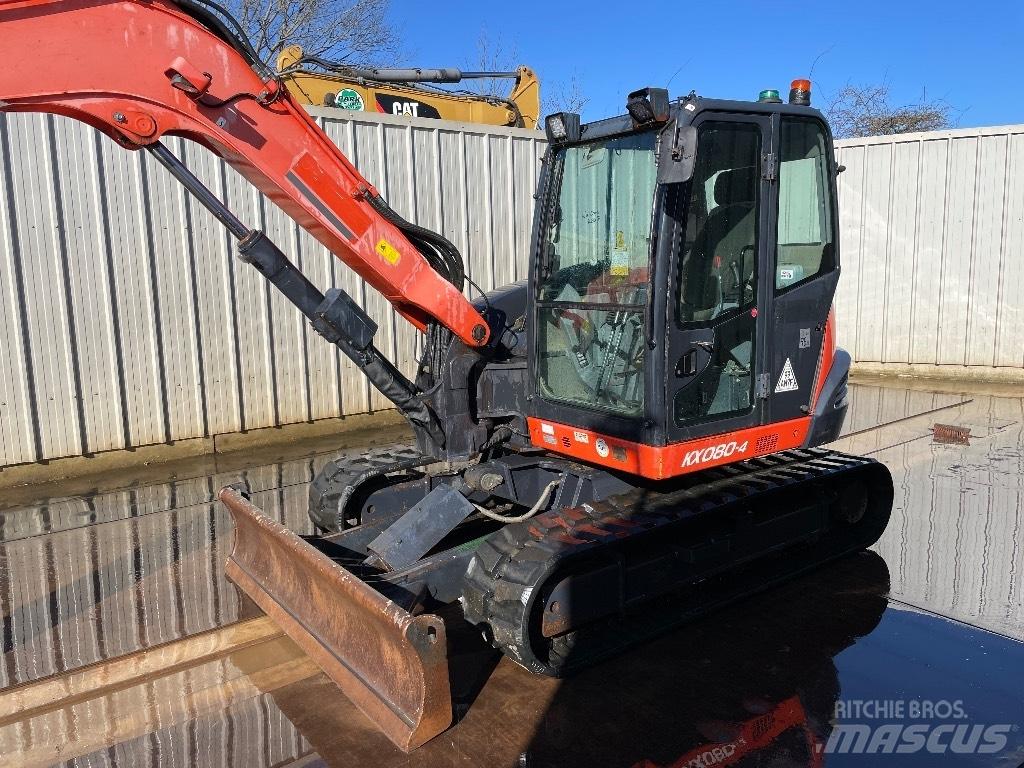 Kubota KX 080-4 Mini pelle 7t-12t