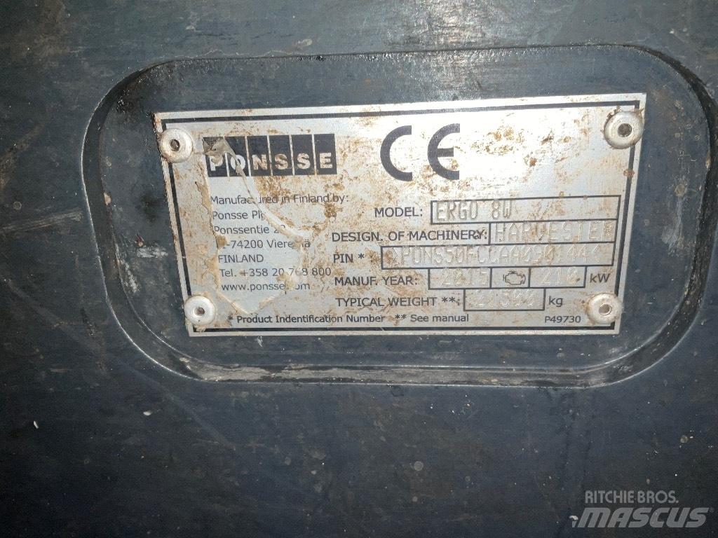 Ponsse ERGO 8W Abatteuse
