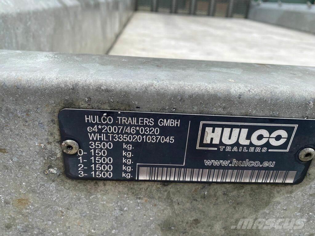 Hulco terrax 3 Remorque porte engin