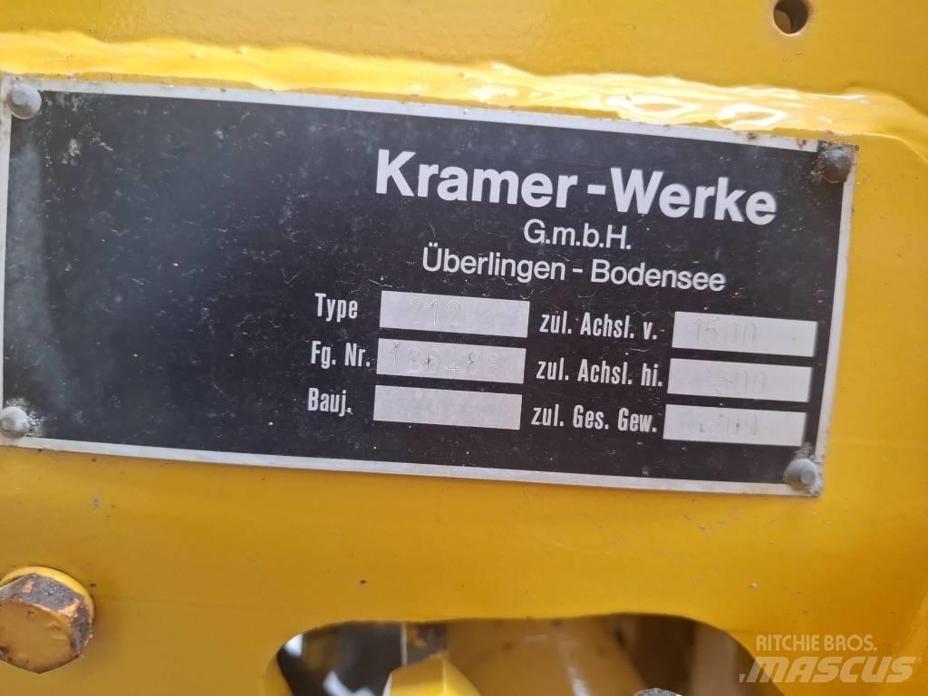 Kramer 212 Chargeuse sur pneus