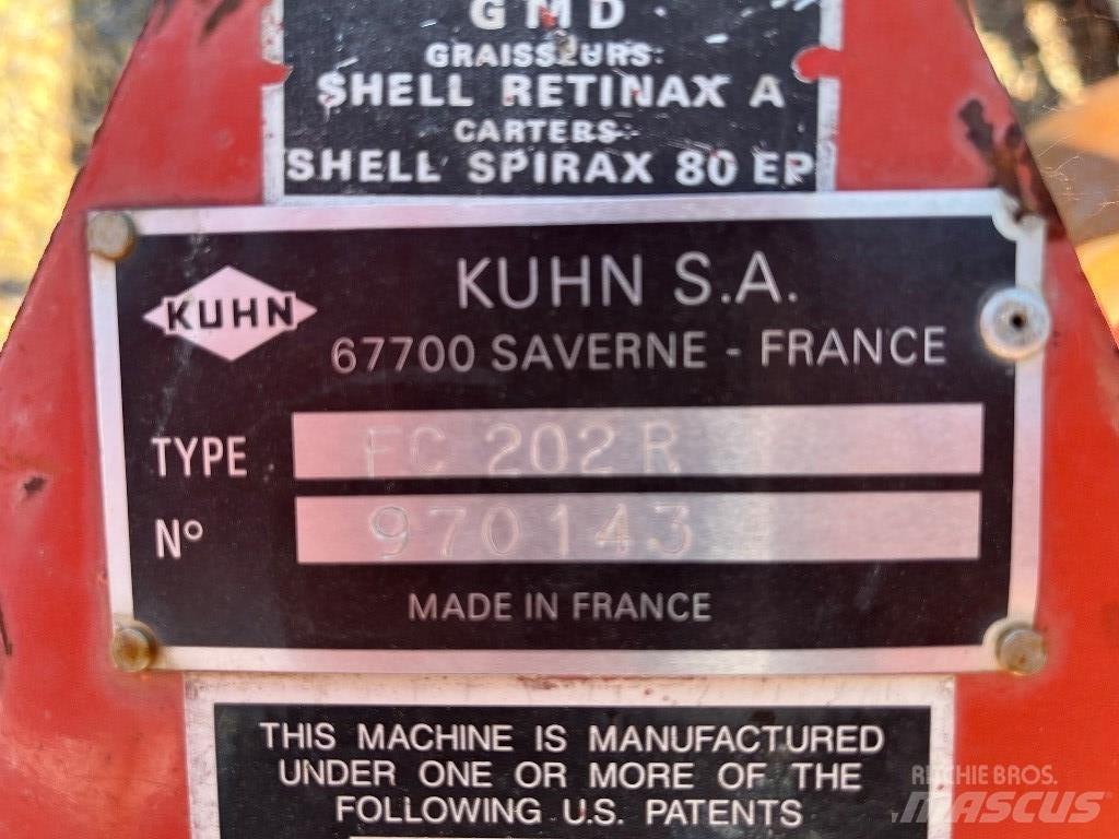 Kuhn FC 202 R Faucheuse-conditionneuse