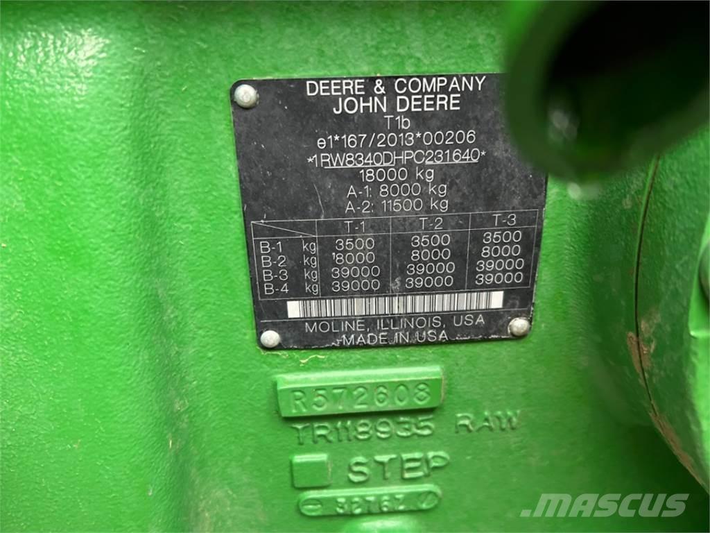 John Deere 8R340 Tracteur