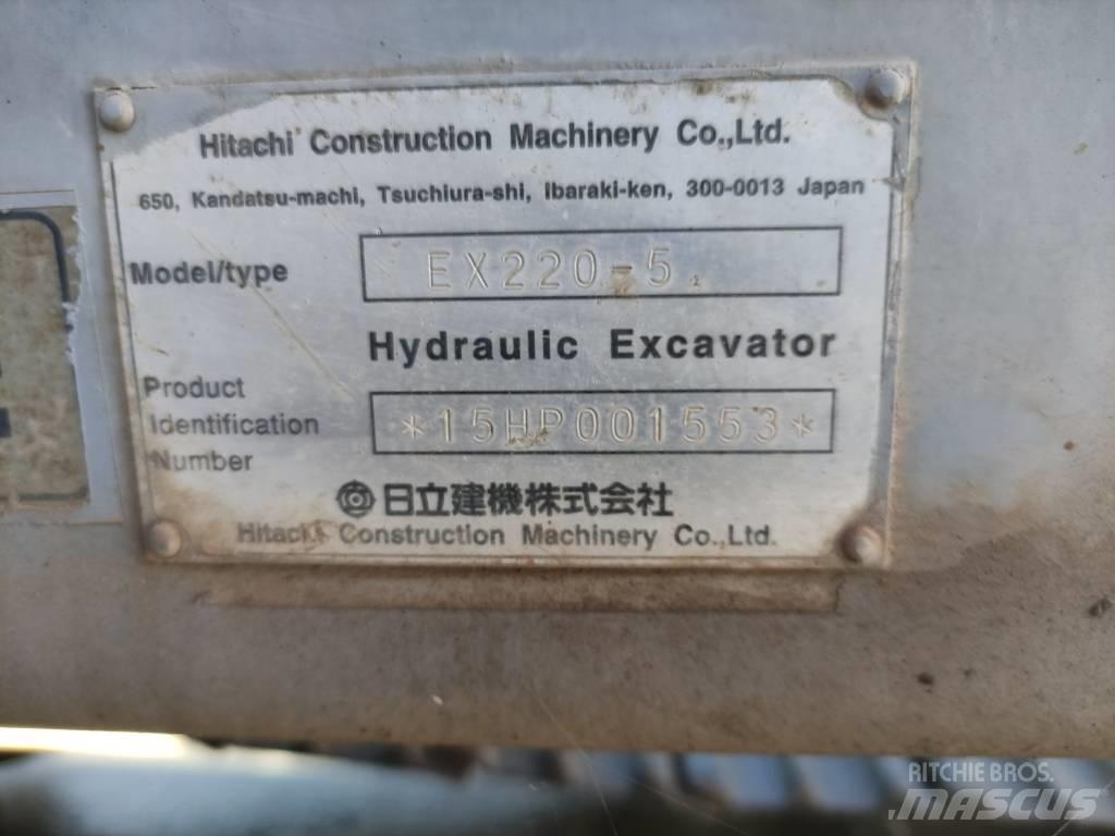 Hitachi EX 220-5 Pelle sur chenilles