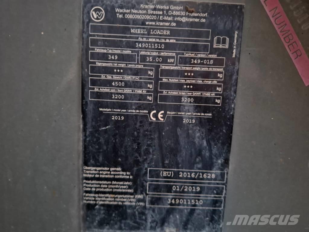 Kramer 5065 Chargeuse sur pneus