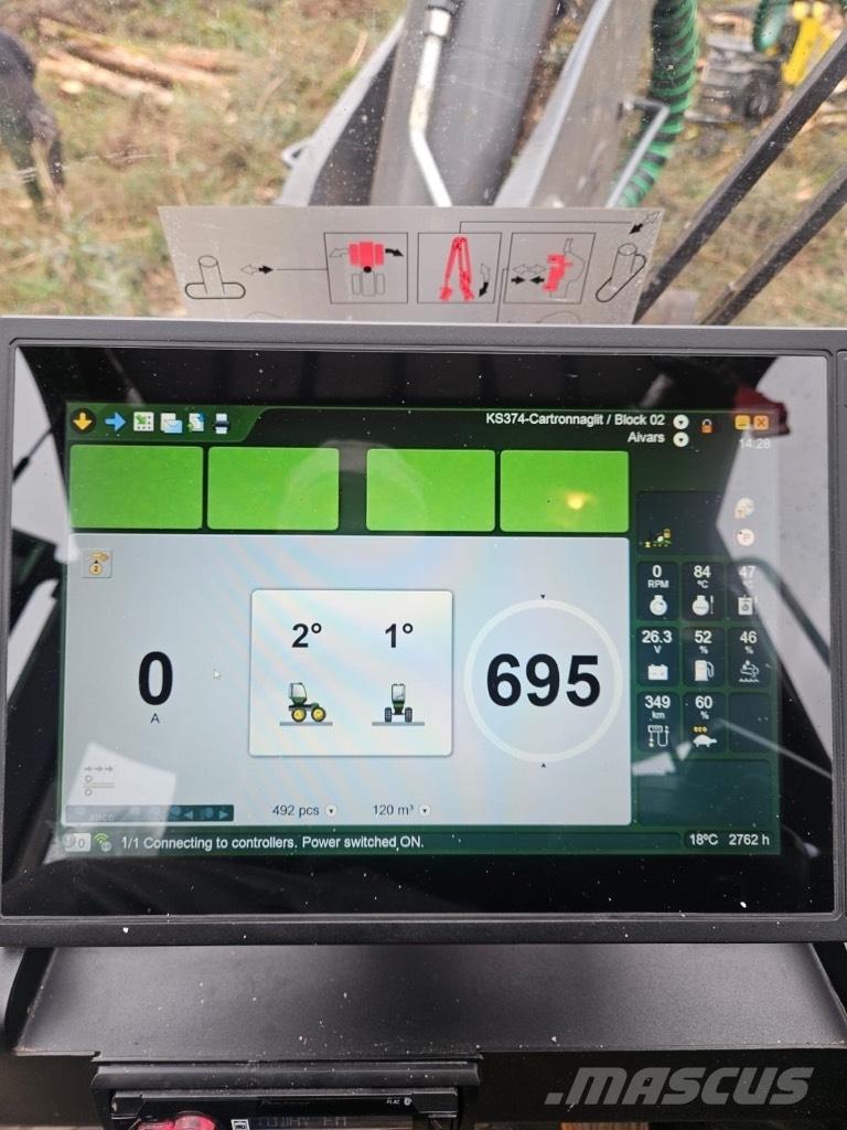 John Deere 1270G 8WD Abatteuse