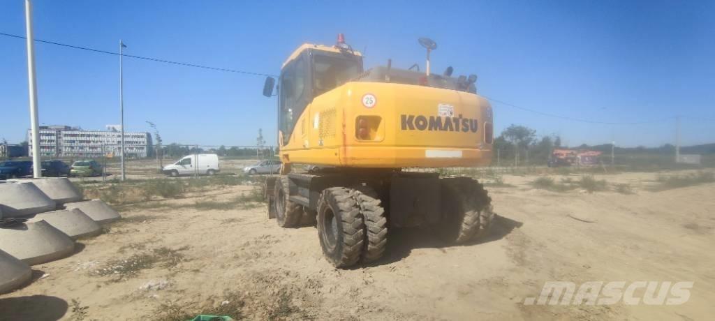 Komatsu PW 140-7 Pelle sur pneus